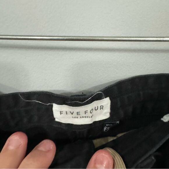 Five Four Los Angeles Black Classic Fit Shorts Men’s Size 34 Drawstring Inner - Picture 3 of 10